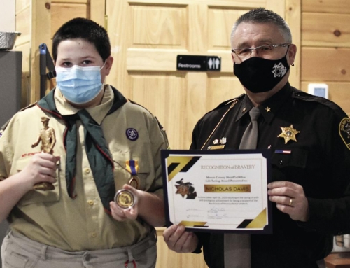 Boy Scout Receives Awards For Saving Mother’s Life