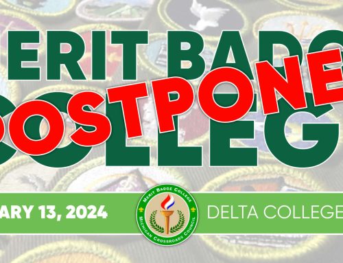 Delta Merit Badge College – POSTPONED